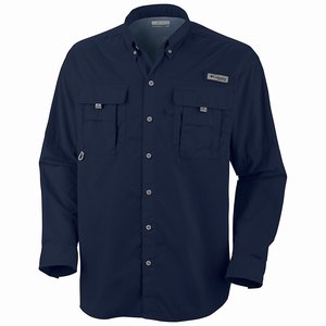 Columbia PFG Bahama™ II Långärmad Tröja Herr Marinblå (UGWJL2850)